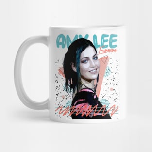 Retro Amy Lee Fan Art Design Mug